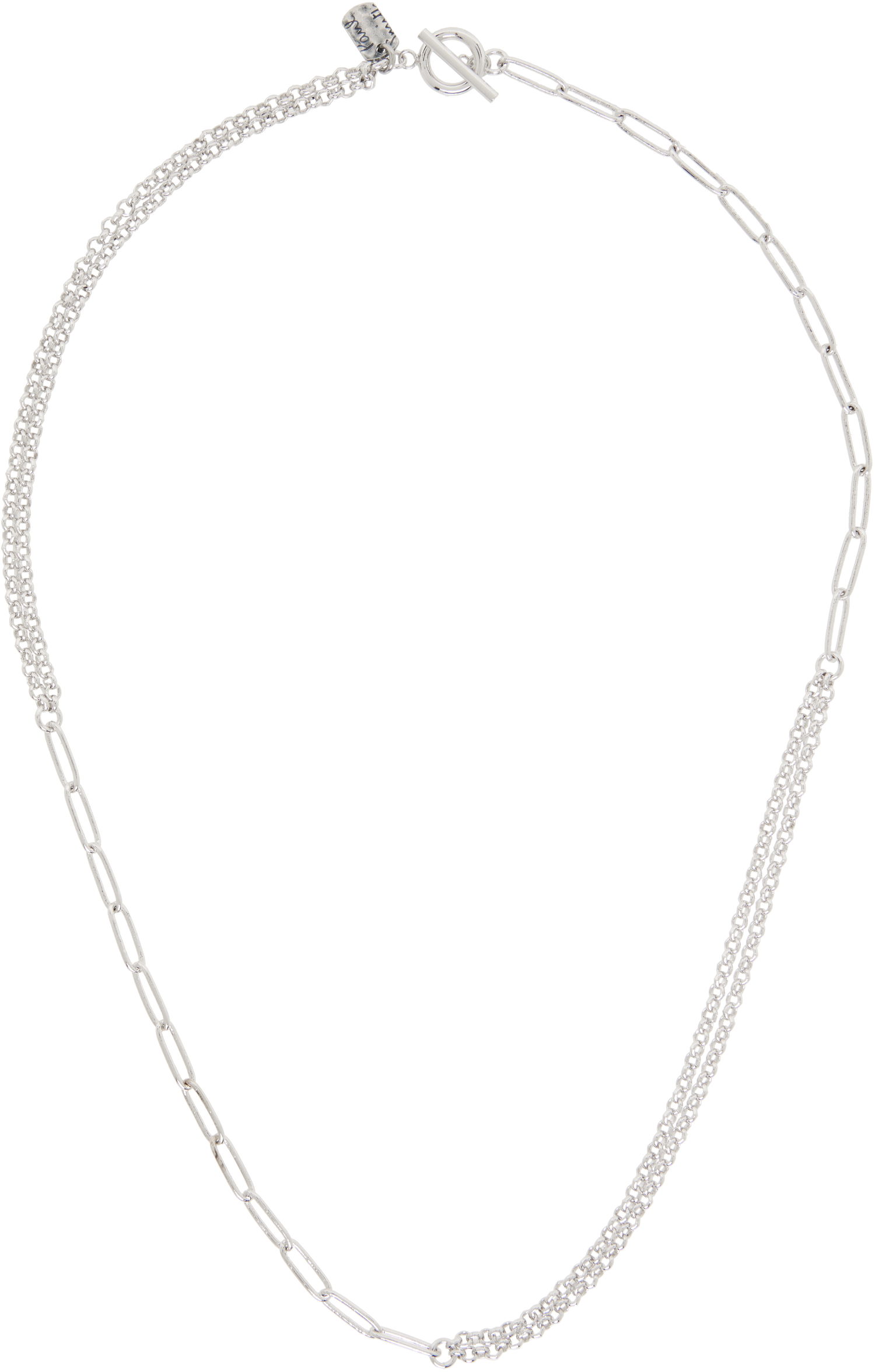 Náhrdelník Paul Smith Paul Smith Mixed Chain Necklace Metalická | M1A-NECK-PMIX2-82, 0