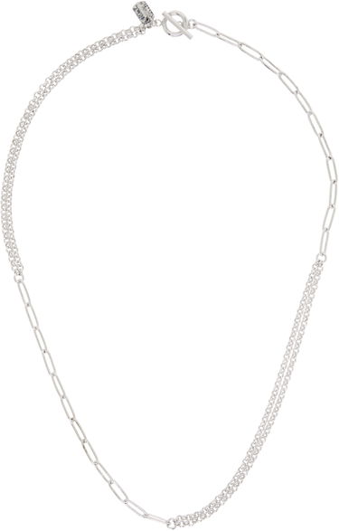 Náhrdelník Paul Smith Paul Smith Mixed Chain Necklace Metalická | M1A-NECK-PMIX2-82, 0