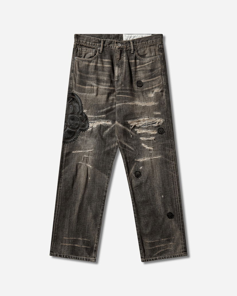 Džínsy Neighborhood CHITO Savage Denim DP Basic Pants Čierna | 252XBCIN-PTM01S BLACK