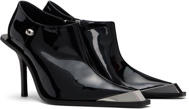 Oblečenie Diesel Diesel D-Tona SC Patent Leather Heeled Ankle Boots Čierna | Y03531 PS598 D-TONA D-TONA SC, 3