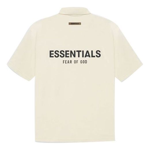 Polo tričko Fear of God Essentials Polo Shirt Béžová | FOG-SS21-552