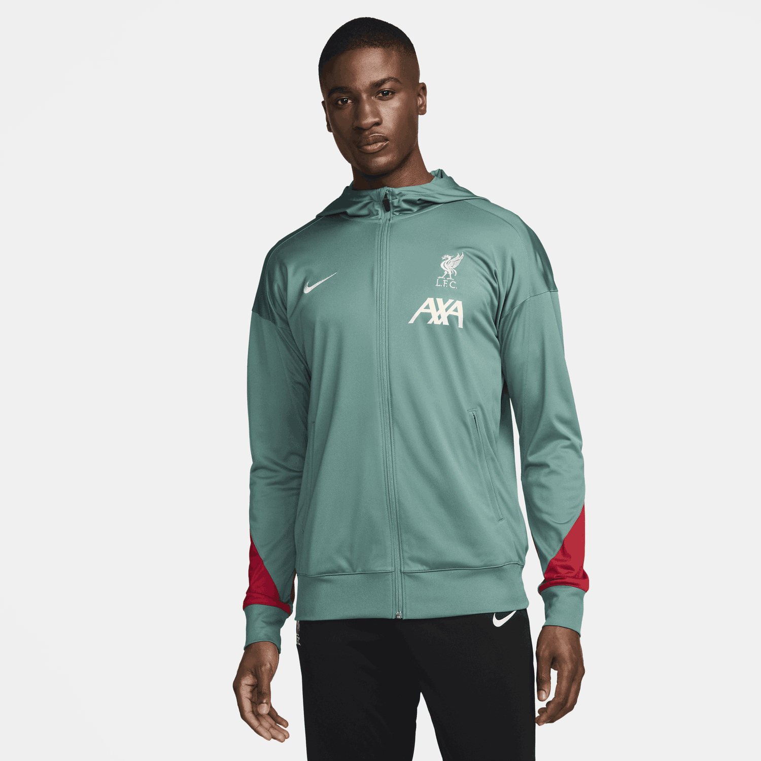 Mikina Nike Dri-FIT Liverpool FC Strike Zelené | FN9456-362, 0