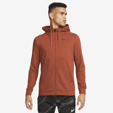 Mikina Nike fitness Dri-FIT Vínová | CZ6376-832, 0
