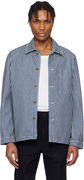 A.P.C. Raphael Striped Denim Jacket