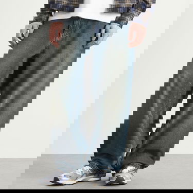 Džínsy Polar Skate Co. Big Boy Wide Leg Distressed Denim Jeans Modrá | PSC-CO-36-BLU, 2