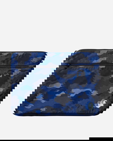 Batohy a tašky BAPE Bungee Cord Pouch Modrá | 1G20182053 001, 0