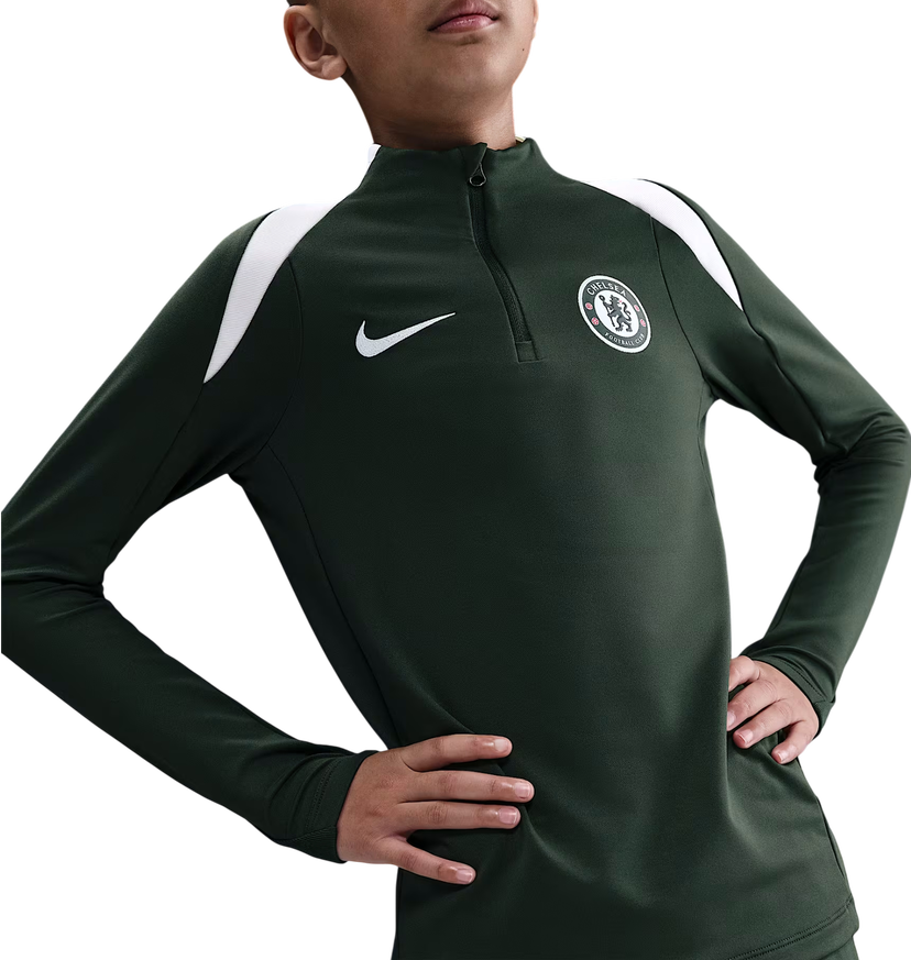 Mikina Nike Chelsea FC Strike Drill Top Zelené | hj7842-347