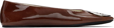 Oblečenie Tory Burch Tory Burch Reva Ballerina Flats Hnedá | 173536-200, 0