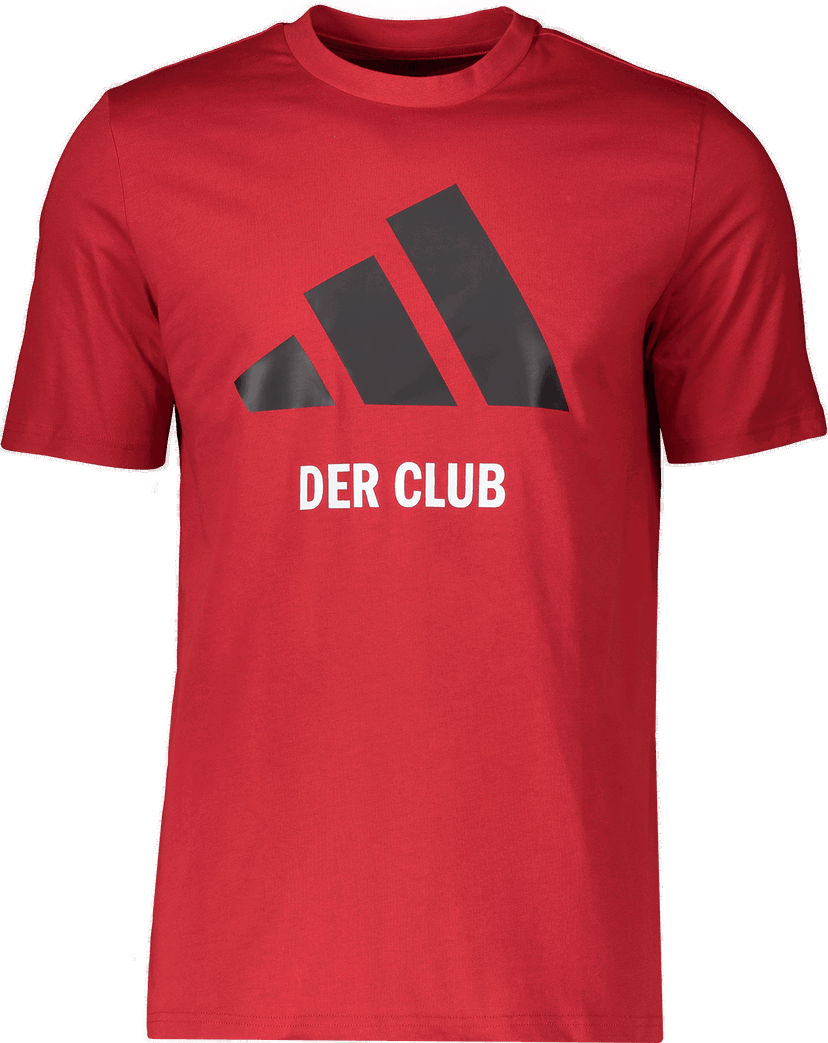 Tričko adidas Originals 1. FC Nürnberg 'DER CLUB' Graphic T-Shirt Červená | 6fcnim7855