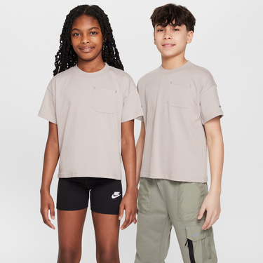 Tričko Nike Nike Sportswear City Utility Short Sleeve T-Shirt Béžová | FZ4902-009, 0