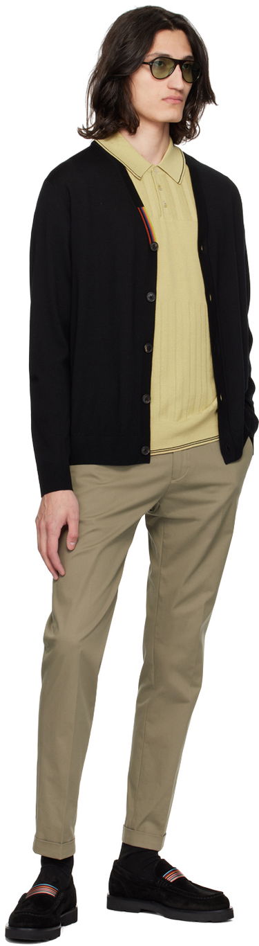 Polo tričko Paul Smith Paul Smith Striped Knit Polo Zelené | M1R-635Y-M02312-34, 3
