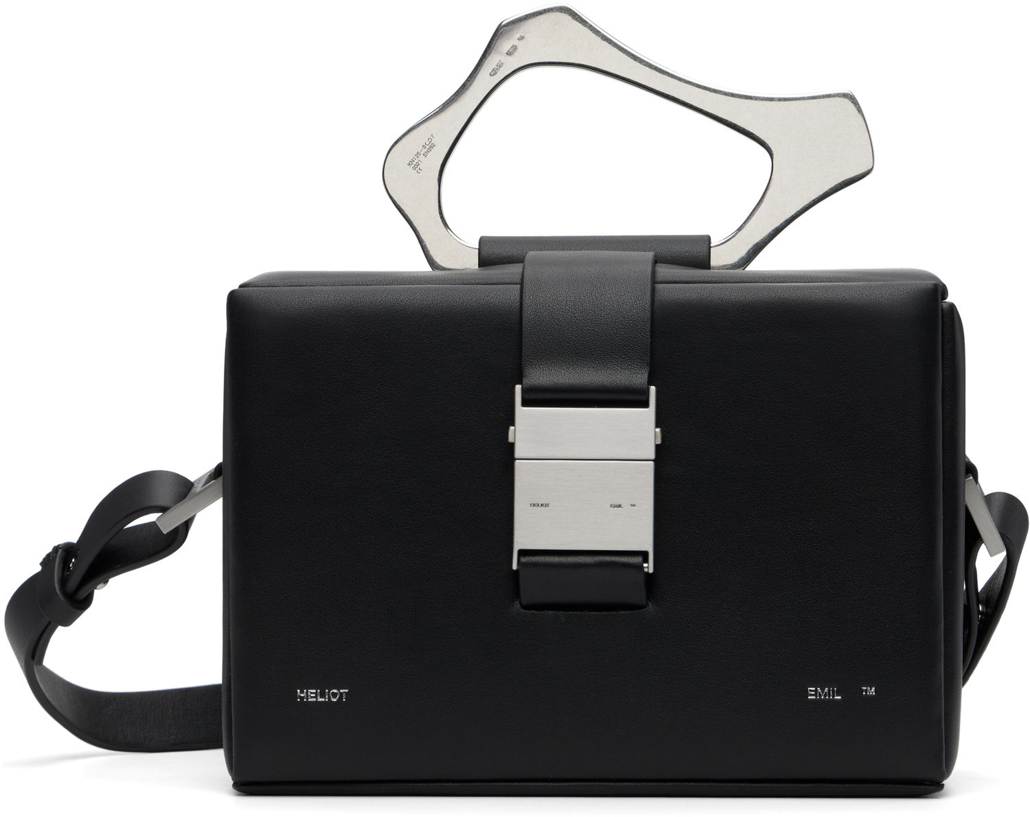 Taška cez rameno HELIOT EMIL HELIOT EMIL Solely Box Bag Čierna | PREAW25_15_41_BLK01_CO, 0