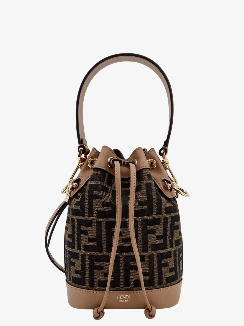 Kabelka FENDI Fendi Mon Tresor Mini Bucket Bag Hnedá | 8BS093ALP3F1AOE