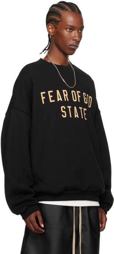 Mikina Fear of God Designer Crewneck Sweatshirt Čierna | 192BT246260F, 1