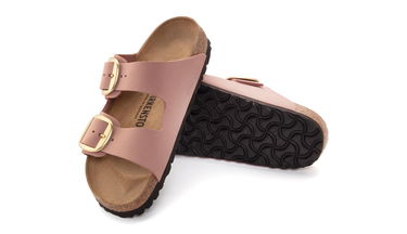 Tenisky a topánky Birkenstock Arizona Big Buckle Nubuck Leather Sandals Ružová | 1023963, 3