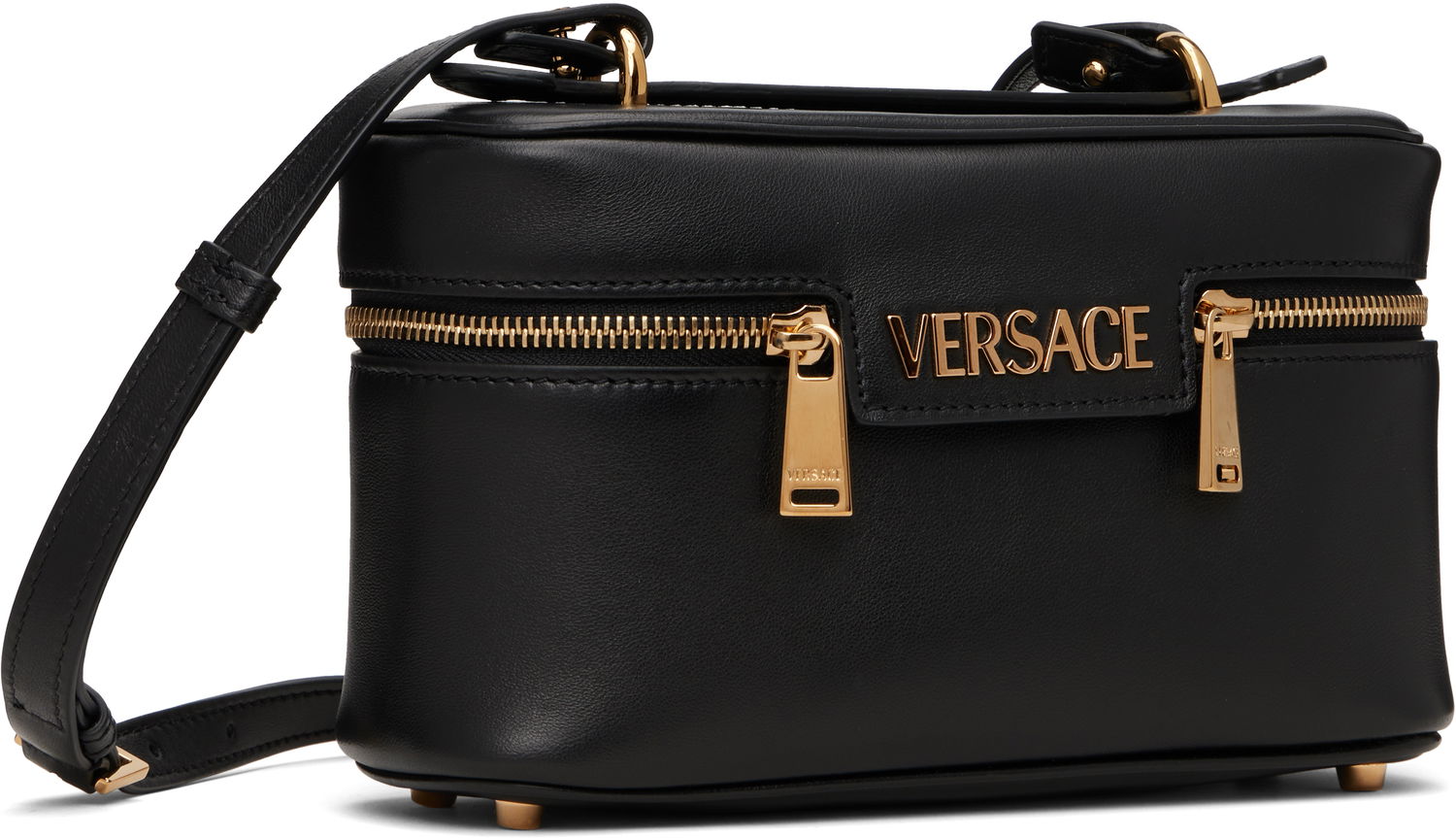 Kabelka Versace Versace Tag Vanity Bag Čierna | 1018300_1A13171, 1