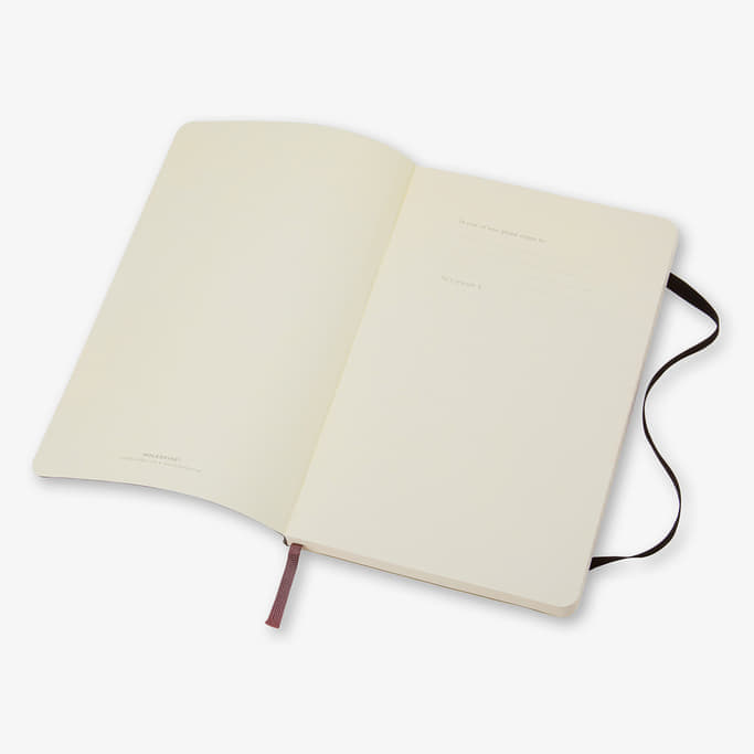 Large Ruled Soft Cover Notebook