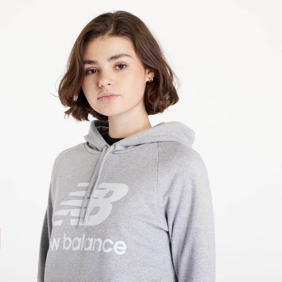 Mikina New Balance Essentials Athletic Šedá | WT03550AG, 0