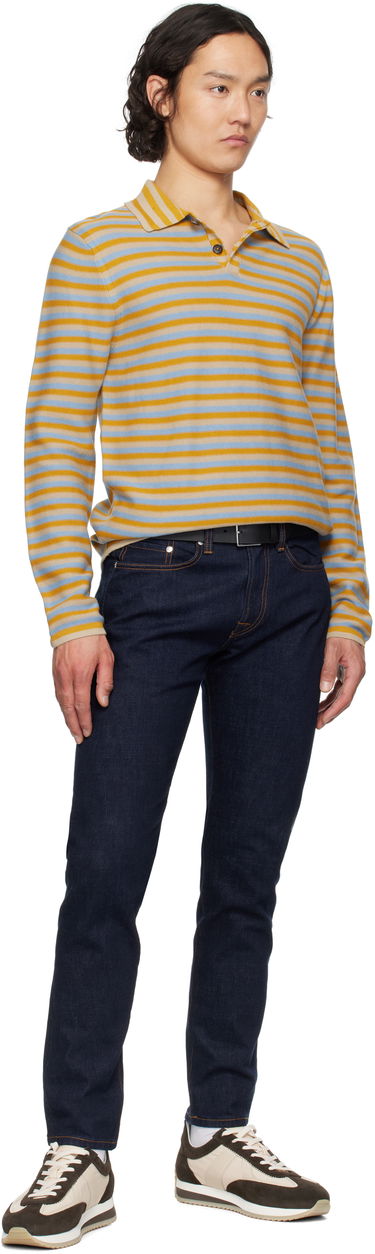 Polo tričko Paul Smith PS Paul Smith Striped Knitted Polo Rôznofarebný | M2R-299Z-P22295-40, 3