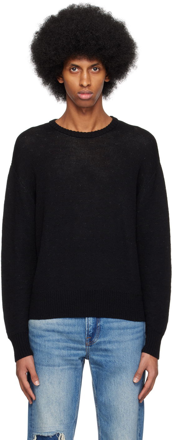 High Twist Black Sweater