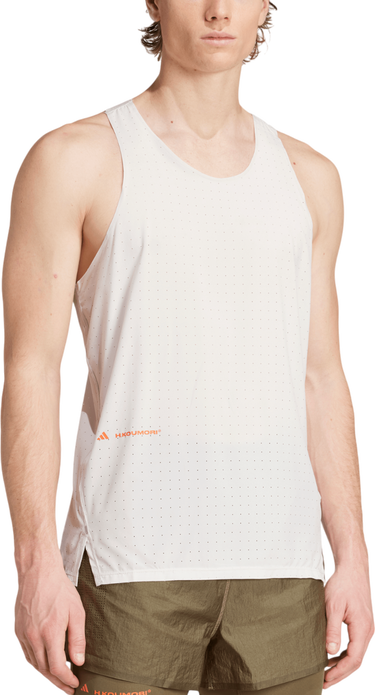 Tielko adidas Originals Hermanos Koumori Perforated Training Tank Top Biela | jl6868, 0