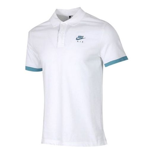 Polo tričko Nike Air Colorblock Short Sleeve Polo Biela | CW5248-100, 0