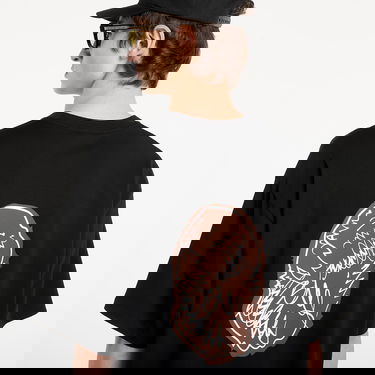 Tričko BAPE BAPE® x FOOTSHOP - Scribble Ape Tee UNISEX Black Čierna | 001TEL721324MBLK, 5