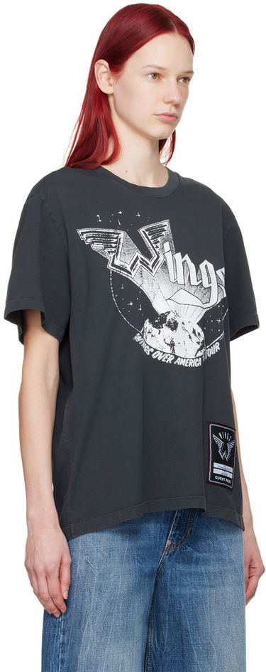 Tričko Stella McCartney 'Wings' Graphic T-Shirt Šedá | 6J01583SPY91, 1