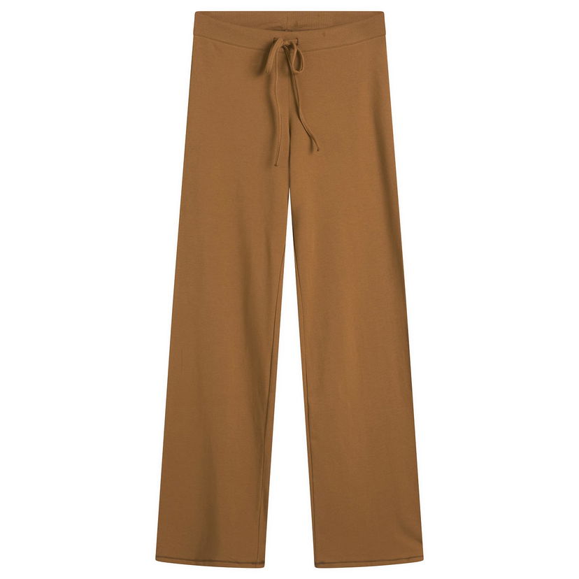 Tepláky SKIMS Cotton Jersey Straight Leg Pant Hnedá | AP-PNT-1384-CHA
