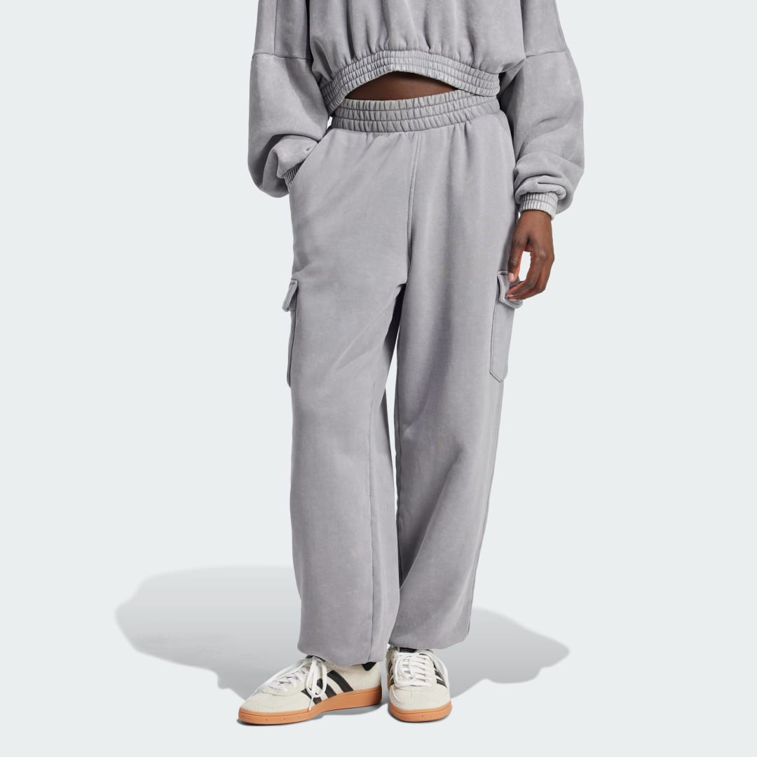Tepláky adidas Performance Acid-Washed Sweat Joggers Šedá | IW5489, 0