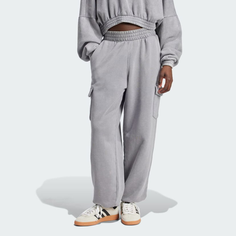 Tepláky adidas Performance Acid-Washed Sweat Joggers Šedá | IW5489