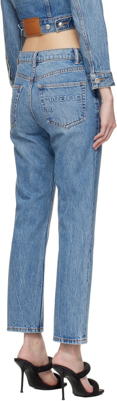 Džínsy Alexander Wang Alexander Wang OG High-Rise Stovepipe Jeans Modrá | 4DC1254606, 2