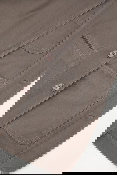 Bunda KENZO Kenzo Chainstitch Workwear Jacket Šedá | FF65VE2349GU, 4