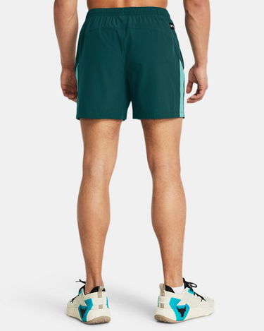 Šortky Under Armour Project Rock Ultimate Trainingsshorts für Herren Hydro Teal / Radial Turquoise Zelené | 1384217-449, 1