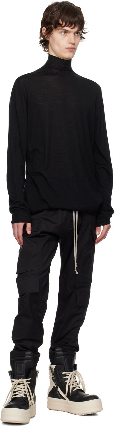 Tenisky a topánky Rick Owens Rick Owens Hollywood Mega Bumper Geobasket Čierna | RU01E5868 LCO, 4