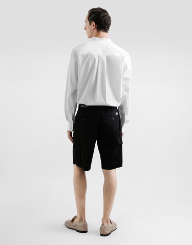 Košeľa Dolce & Gabbana Dolce & Gabbana Mandarin Collar Cotton Shirt Biela | G5HR1TFU5T9W0800, 2