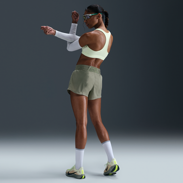 Šortky Nike One Dri-FIT Mid-Rise Running Shorts with Liner Zelené | HJ2195-386, 4