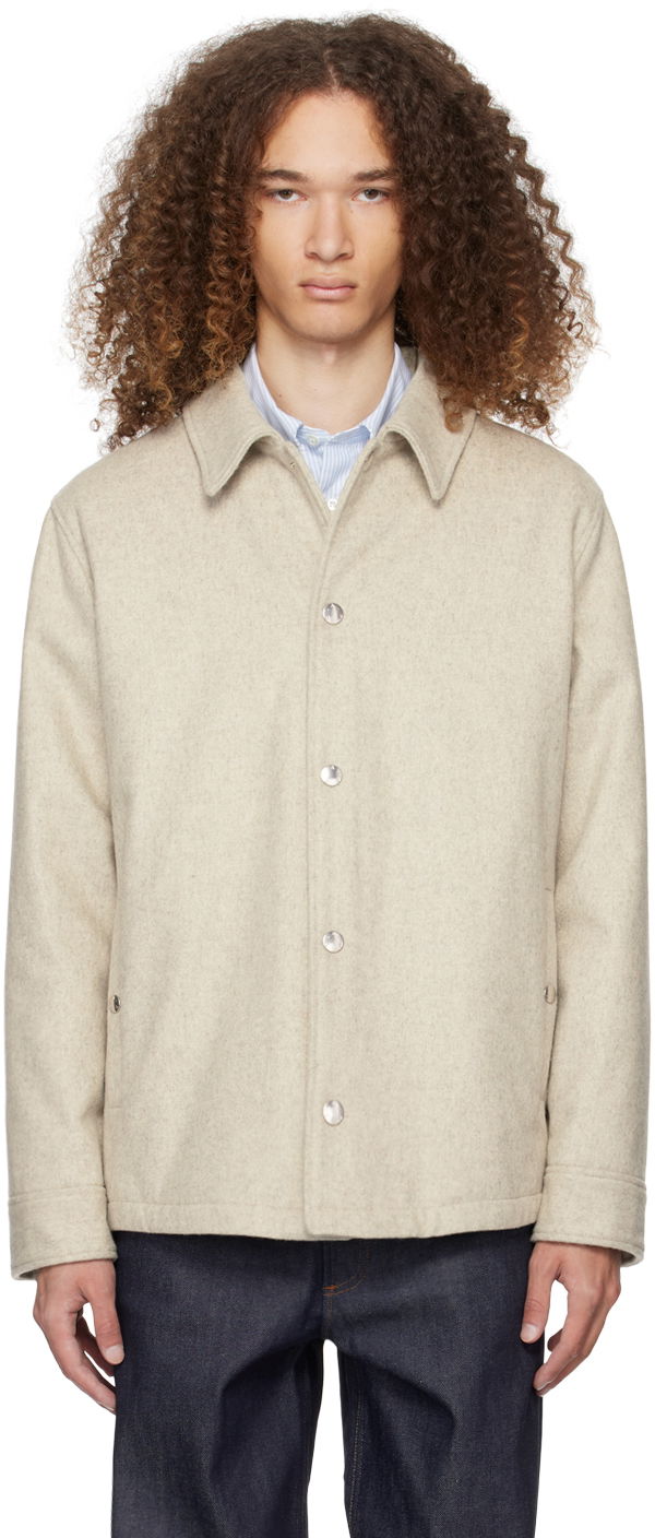 Bunda A.P.C. New Alan Jacket Béžová | WOAQI-M02791, 0
