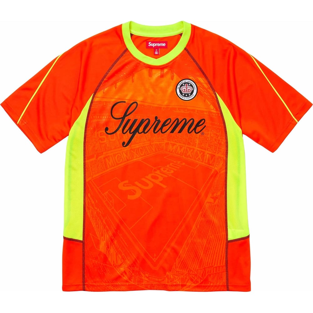 Tričko Supreme Jacquard Soccer Jersey Oranžová | SUP-SS24-293, 0