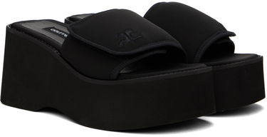 Tenisky a topánky Courrèges Scuba Wave Platform Sandals Čierna | 124SSD007NE0005, 3