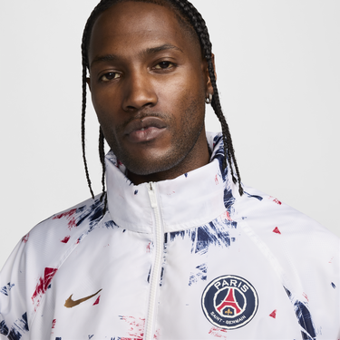 Vetrovka Nike Paris Saint-Germain Windrunner Biela | FQ3188-100, 4