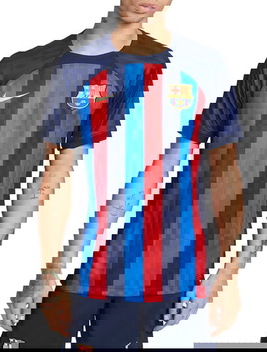 Dres Nike FC Barcelona Stadium 2022/23 Soccer Jersey Modrá | dm1840-452, 0