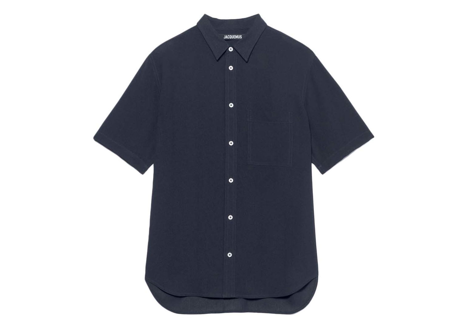 Košeľa Jacquemus Chemise Melo Short Navy | 225SH006-1004 380, 0