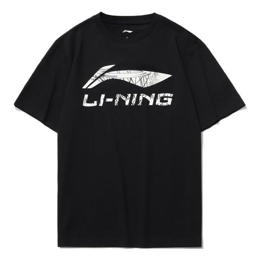 Tričko Li-Ning Graphic Loose Fit T-Shirt Čierna | AHSR543-2