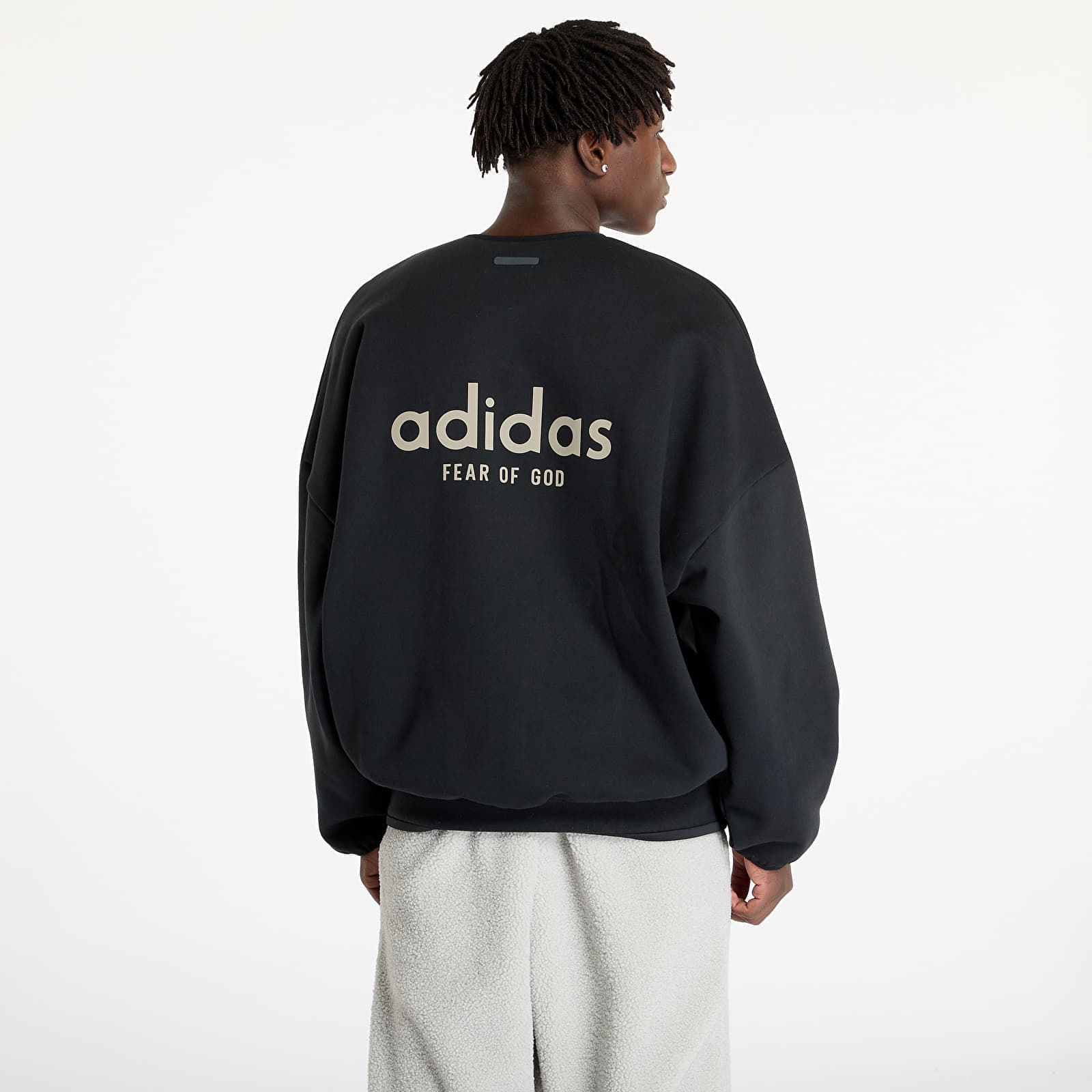 Fear Of God Athletics x Heavy Fleece Pullover Crew Neck Black