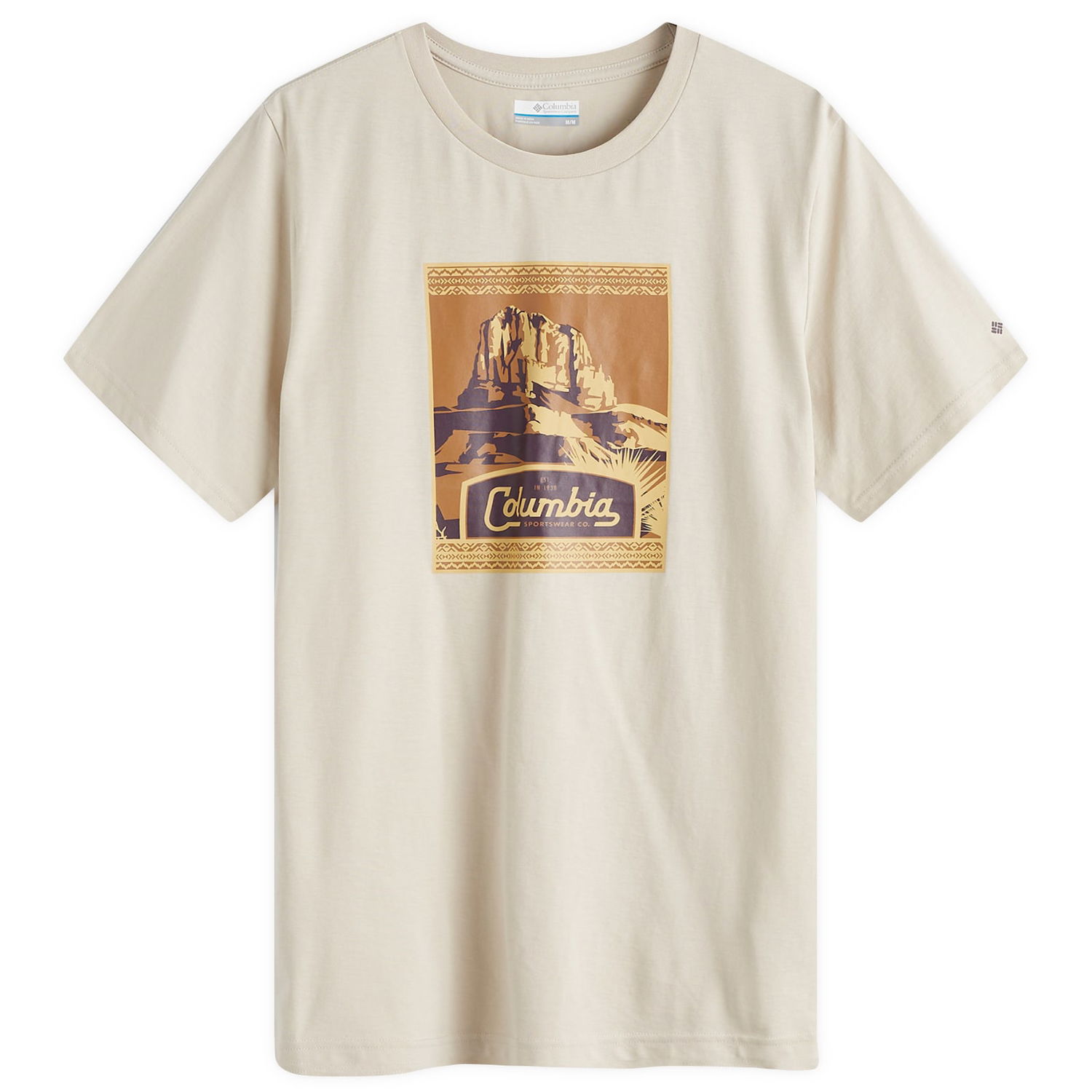 Tričko Columbia T-Shirt With Print Béžová | 1991036-280, 0