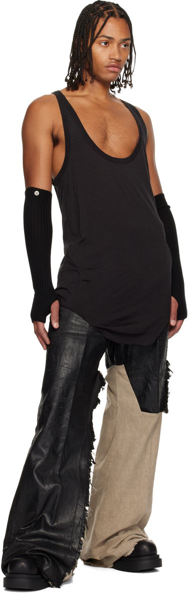 Tielko Rick Owens Concordians Pony Deep Scoop Neck Tank Top Čierna | RR02E1101 JSW, 3