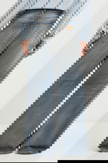 Džínsy Maison Margiela MM6 Maison Margiela Faded Wide-Leg Jeans Modrá | SH2LA0039.M30017.965, 2