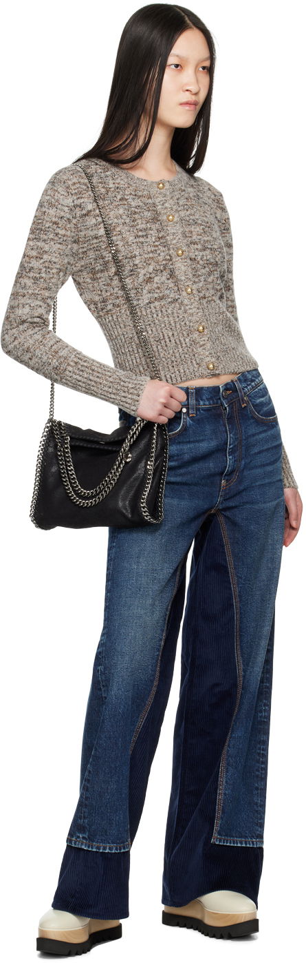 Stella McCartney High-Rise Straight Leg Jeans