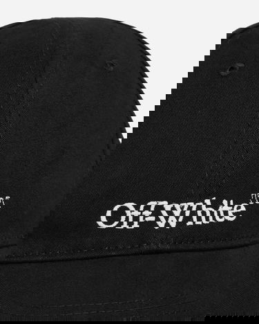 Šiltovka Off-White Off-White Bookish Baseball Cap Čierna | OMLB041C99FAB004 1001, 7